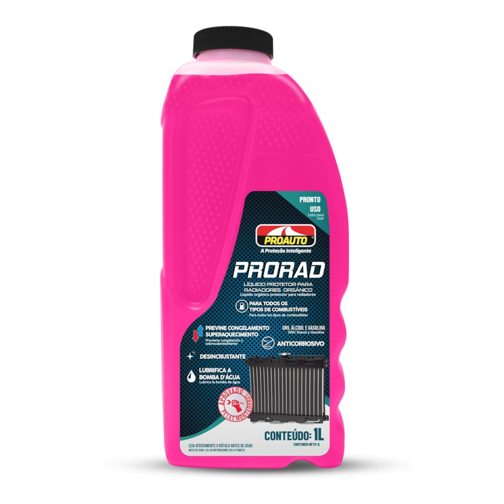 ADITIVO RADIADOR PRORAD 1 LITRO - PROAUTO ADITIVO RADIADOR PRORAD 1 LITRO - PROAUTO