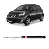 AMORTECEDOR TRASEIRO NISSAN MARCH TODOS OS MODELOS 2011 A 2014 - KAYABA AMORTECEDOR TRASEIRO NISSAN MARCH TODOS OS MODELOS 2011 A 2014 - KAYABA