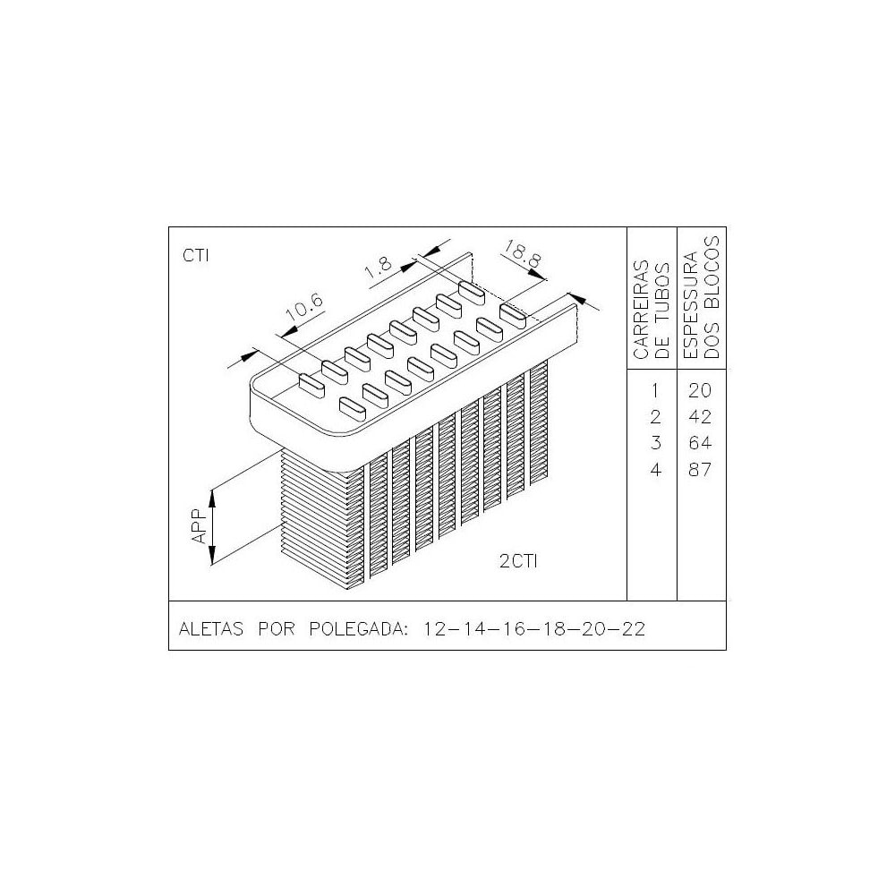 BLOCO FORD CARGO 1519 / 1621 / 2323 INTERCOOLADO 1991 A 1993 / VW VOLKSWAGEN 16-170 / 16-220 / 24-220 1991 A 1993 - VISCONDE/MODINE BLOCO FORD CARGO 1519 / 1621 / 2323 INTERCOOLADO 1991 A 1993 / VW VOLKSWAGEN 16-170 / 16-220 / 24-220 1991 A 1993 - VISCONDE/MODINE