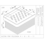 BLOCO FORD F600 AVARENTAO F 11000 / 21000 1991 - VISCONDE/MODINE