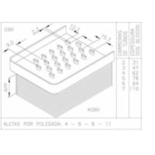 BLOCO MF 265 / 270 / 275 / 285 / 290 - VISCONDE/MODINE