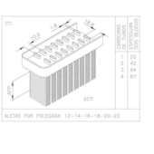 BLOCO VW VOLKSWAGEN CONSTELLATION - VISCONDE/MODINE