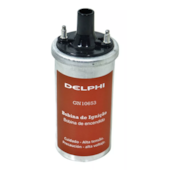 BOBINA IGNICAO VW VOLKSWAGEN FUSCA/GOL/SAVEIRO/PASSAT/SANTANA/ 1986/ GOL GTI 88/91 /FORD ROYALLE/VERSALLES/ TODOS - DELPHI