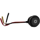 BOTAO INTERRUPTOR AC PAINEL UNIVERSAL REDONDO 24V - ORIGINAL