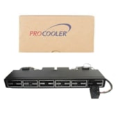 CAIXA EVAP. MICRO-BUS 6 DIFUSORES 2 MOTORES 3 VELOCIDADES 12V VALVULA BLOCK COM PAINEL 32000BTUS - PROCOOLER