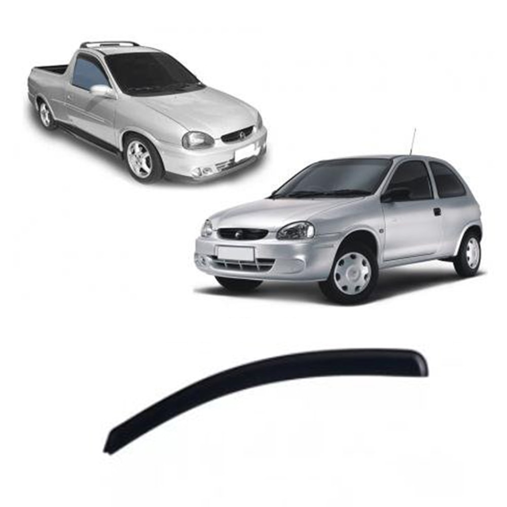 CALHA DE CHUVA GM CHEVROLET CORSA 1994 A 2001 PICK-UP 1994 A 2003 2 PORTAS - TGPOLI CALHA DE CHUVA GM CHEVROLET CORSA 1994 A 2001 PICK-UP 1994 A 2003 2 PORTAS - TGPOLI