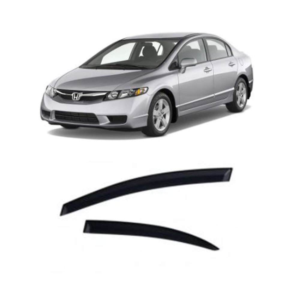 CALHA DE CHUVA HONDA NEW CIVIC 2007 A 2011 4 PORTAS - TGPOLI CALHA DE CHUVA HONDA NEW CIVIC 2007 A 2011 4 PORTAS - TGPOLI