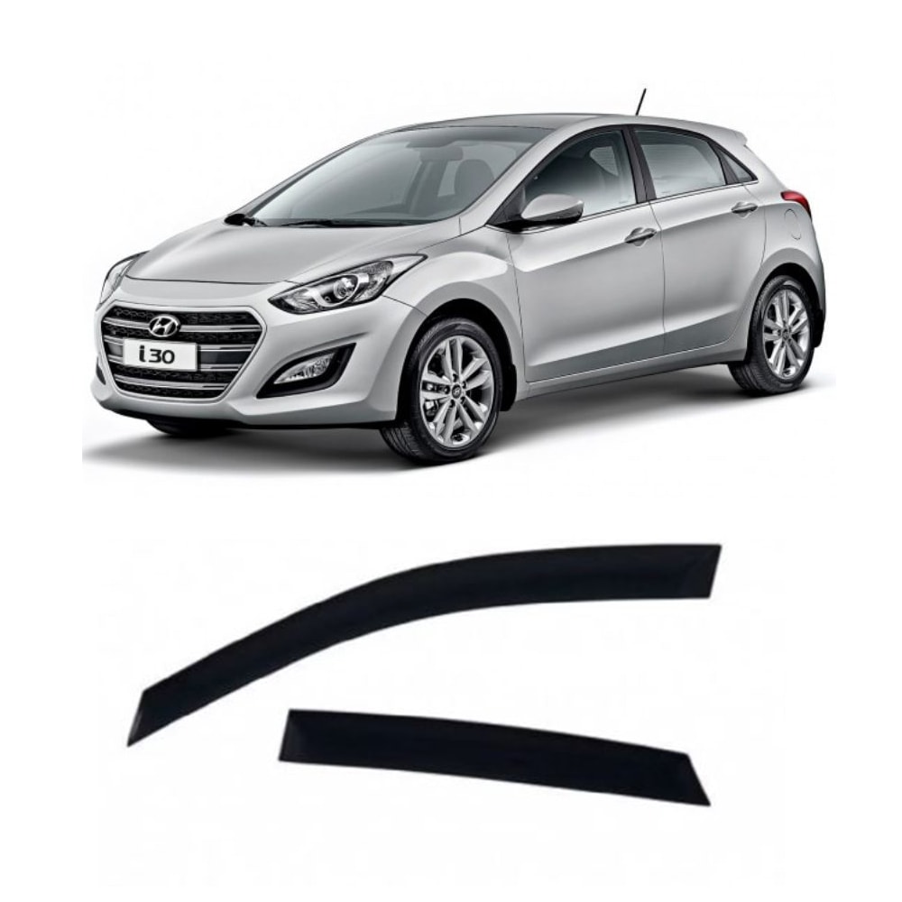 CALHA DE CHUVA HYUNDAI I30 HATCH 2009 A 2012 4 PORTAS - TGPOLI