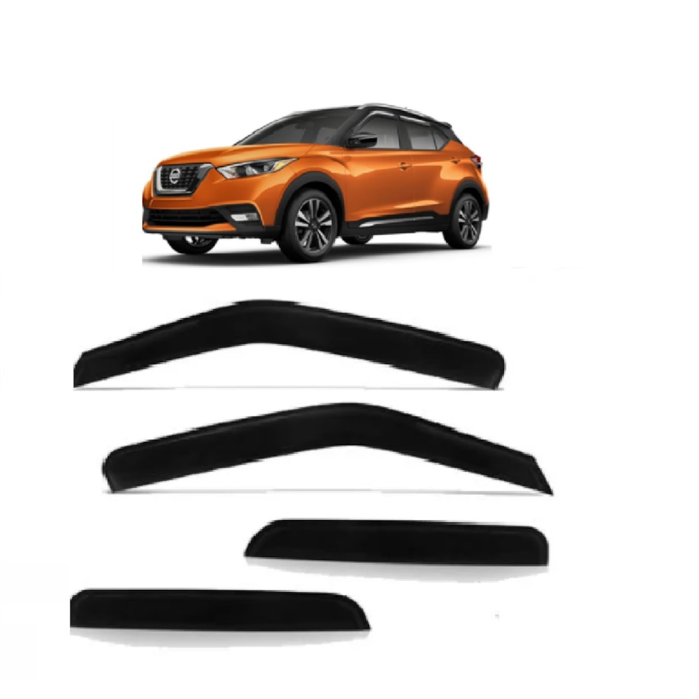 CALHA DE CHUVA NISSAN KICKS 2017 A 2020 4 PORTAS - TGPOLI CALHA DE CHUVA NISSAN KICKS 2017 A 2020 4 PORTAS - TGPOLI