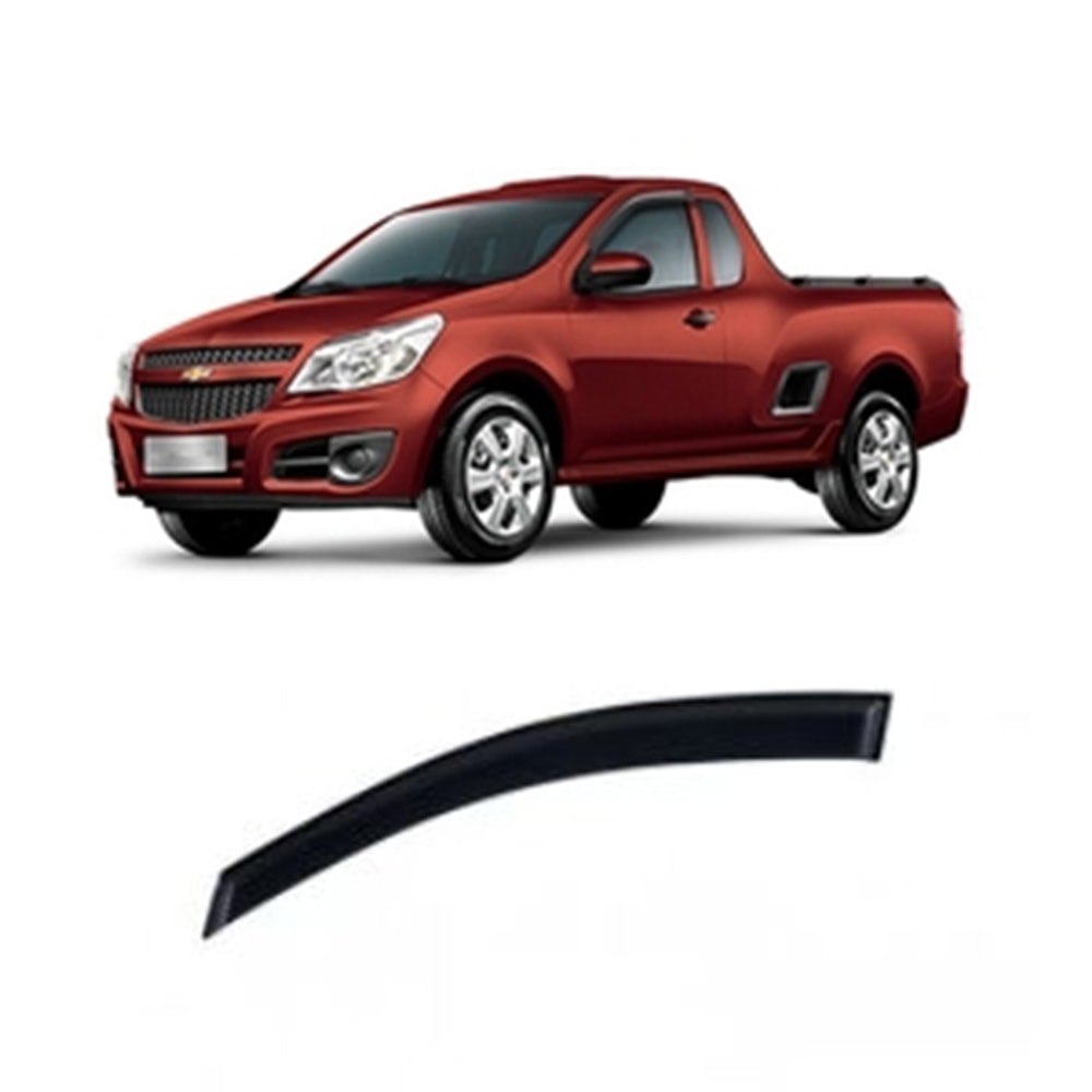 CALHA DE CHUVA NOVA PICK-UP GM CHEVROLET MONTANA 2011 A 2020 2 PORTAS - TGPOLI CALHA DE CHUVA NOVA PICK-UP GM CHEVROLET MONTANA 2011 A 2020 2 PORTAS - TGPOLI