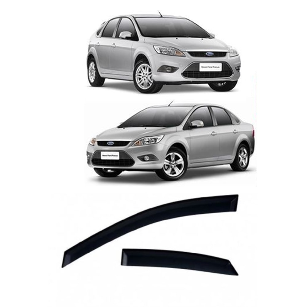 CALHA DE CHUVA NOVO FORD FOCUS HATCH E SEDAN 2009 A 2013 4 PORTAS - TGPOLI CALHA DE CHUVA NOVO FORD FOCUS HATCH E SEDAN 2009 A 2013 4 PORTAS - TGPOLI