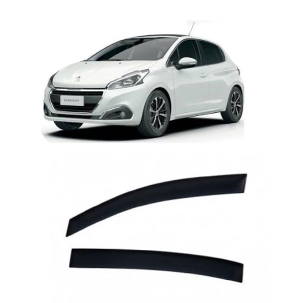 CALHA DE CHUVA PEUGEOT 208 HATCH 2013 A 2020 4 PORTAS - TGPOLI CALHA DE CHUVA PEUGEOT 208 HATCH 2013 A 2020 4 PORTAS - TGPOLI