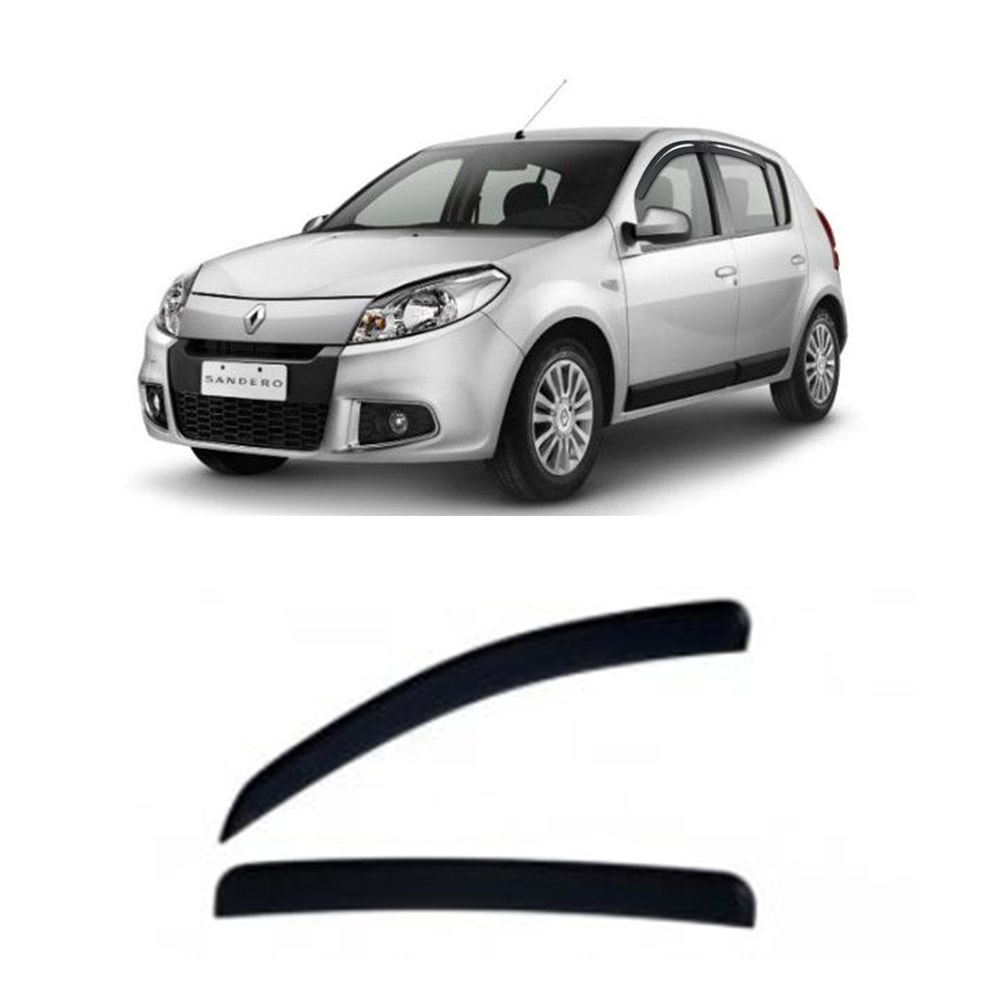 CALHA DE CHUVA RENAULT SANDERO 2007 A 2014 4 PORTAS - TGPOLI CALHA DE CHUVA RENAULT SANDERO 2007 A 2014 4 PORTAS - TGPOLI
