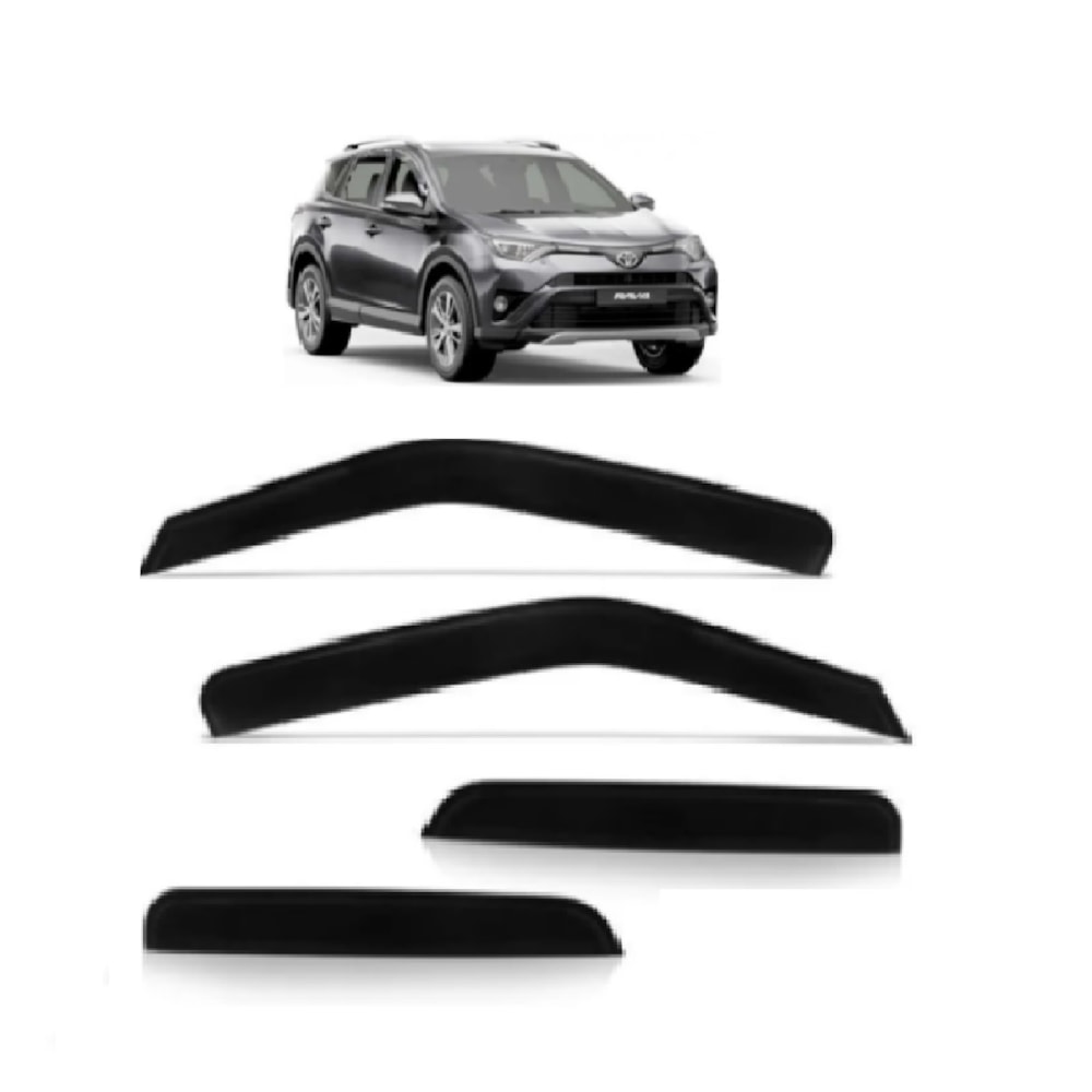 CALHA DE CHUVA TOYOTA RAV4 2014 A 2018 4 PORTAS - TGPOLI CALHA DE CHUVA TOYOTA RAV4 2014 A 2018 4 PORTAS - TGPOLI