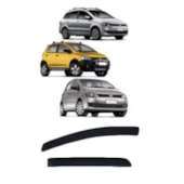CALHA DE CHUVA VW VOLKSWAGEN FOX CROSSFOX SPACEFOX 2004 A 2020 4 PORTAS - TGPOLI
