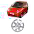CALOTA PLASTICA DE RODA CHERY NEW QQ - GENUINO CHINA
