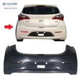 CAPA PARA-CHOQUE TRASEIRO HYUNDAI HB20 HATCH SEM FURO DE SENSOR - ORIGINAL MOBIS CAPA PARA-CHOQUE TRASEIRO HYUNDAI HB20 HATCH SEM FURO DE SENSOR - ORIGINAL MOBIS