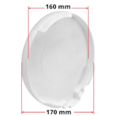 CAPA PROTETORA FAROL AUXILIAR HELLA 500 CLASSIC - HELLA CAPA PROTETORA FAROL AUXILIAR HELLA 500 CLASSIC - HELLA