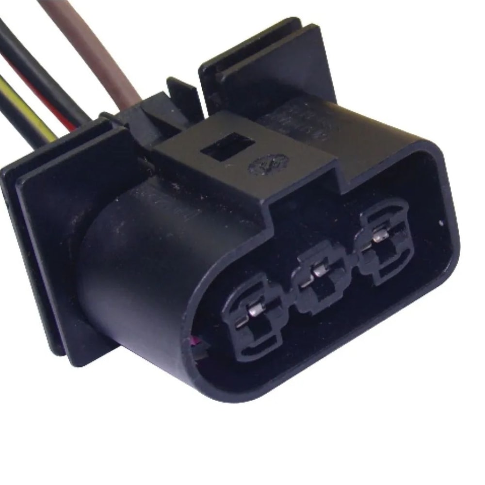 CHICOTE 3 VIAS REPARO MOTOR ELETROVENTILADOR VW VOLKSWAGEN FOX / GOL G IV 1.6 / POLO / GOLF / PASSAT  - TC CHICOTES CHICOTE 3 VIAS REPARO MOTOR ELETROVENTILADOR VW VOLKSWAGEN FOX / GOL G IV 1.6 / POLO / GOLF / PASSAT  - TC CHICOTES