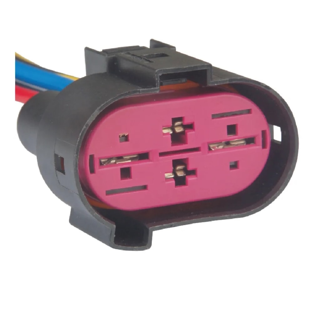 CHICOTE 4 VIAS REPARO ELETROVENTILADOR GM CHEVROLET MERIVA 2006 EM DIANTE / VW VOLKSWAGEN BORA 2000 A 2010 - TC CHICOTES CHICOTE 4 VIAS REPARO ELETROVENTILADOR GM CHEVROLET MERIVA 2006 EM DIANTE / VW VOLKSWAGEN BORA 2000 A 2010 - TC CHICOTES