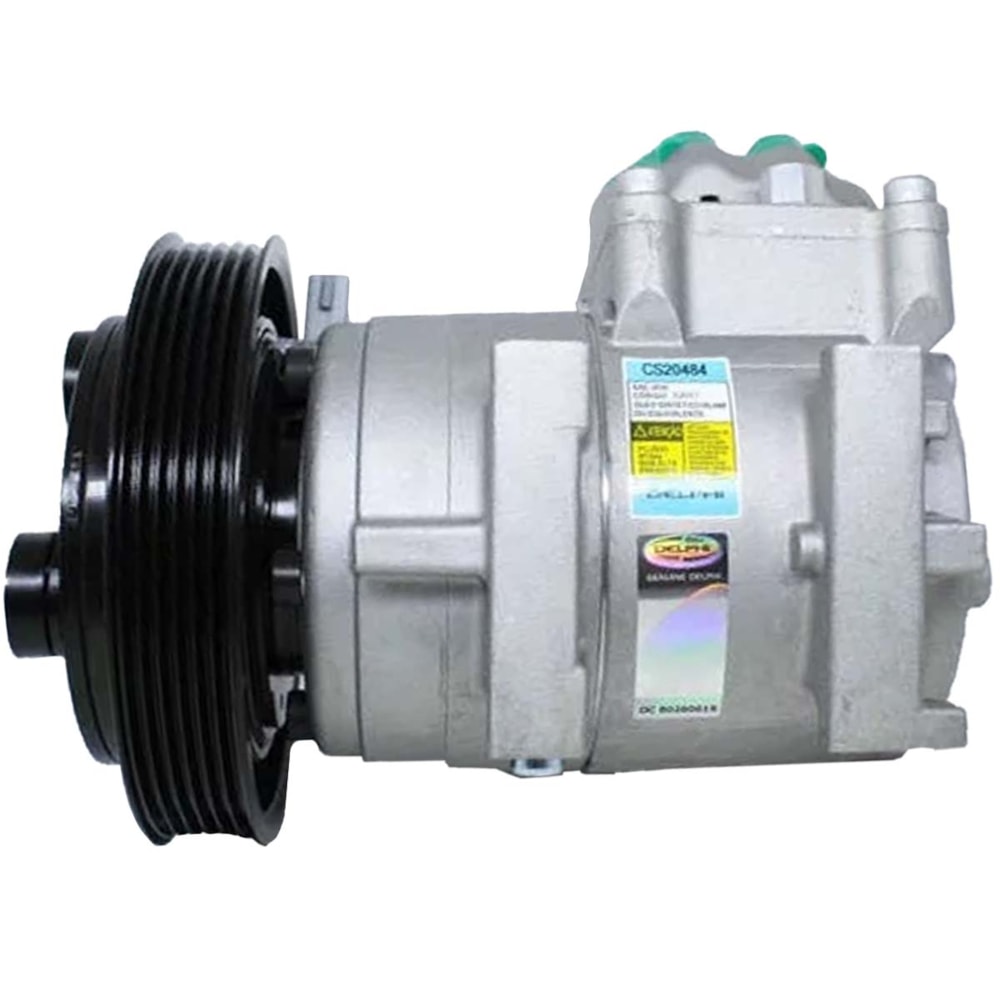COMPRESSOR AR CONDICIONADO ECOSPORT 1.0/1.6 2004 A 2012 / FIESTA 1.0/1.6/2.0 2002 EM DIANTE 6PK 3FP HS15 - DELPHI COMPRESSOR AR CONDICIONADO ECOSPORT 1.0/1.6 2004 A 2012 / FIESTA 1.0/1.6/2.0 2002 EM DIANTE 6PK 3FP HS15 - DELPHI