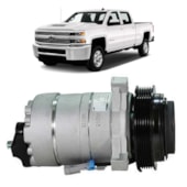 COMPRESSOR AR CONDICIONADO GM CHEVROLET SILVERADO 6 CIL  - MAHLE