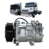 COMPRESSOR AR CONDICIONADO SCANIA 114 / 124 / T 114 / 1995 A 1998  - MAHLE