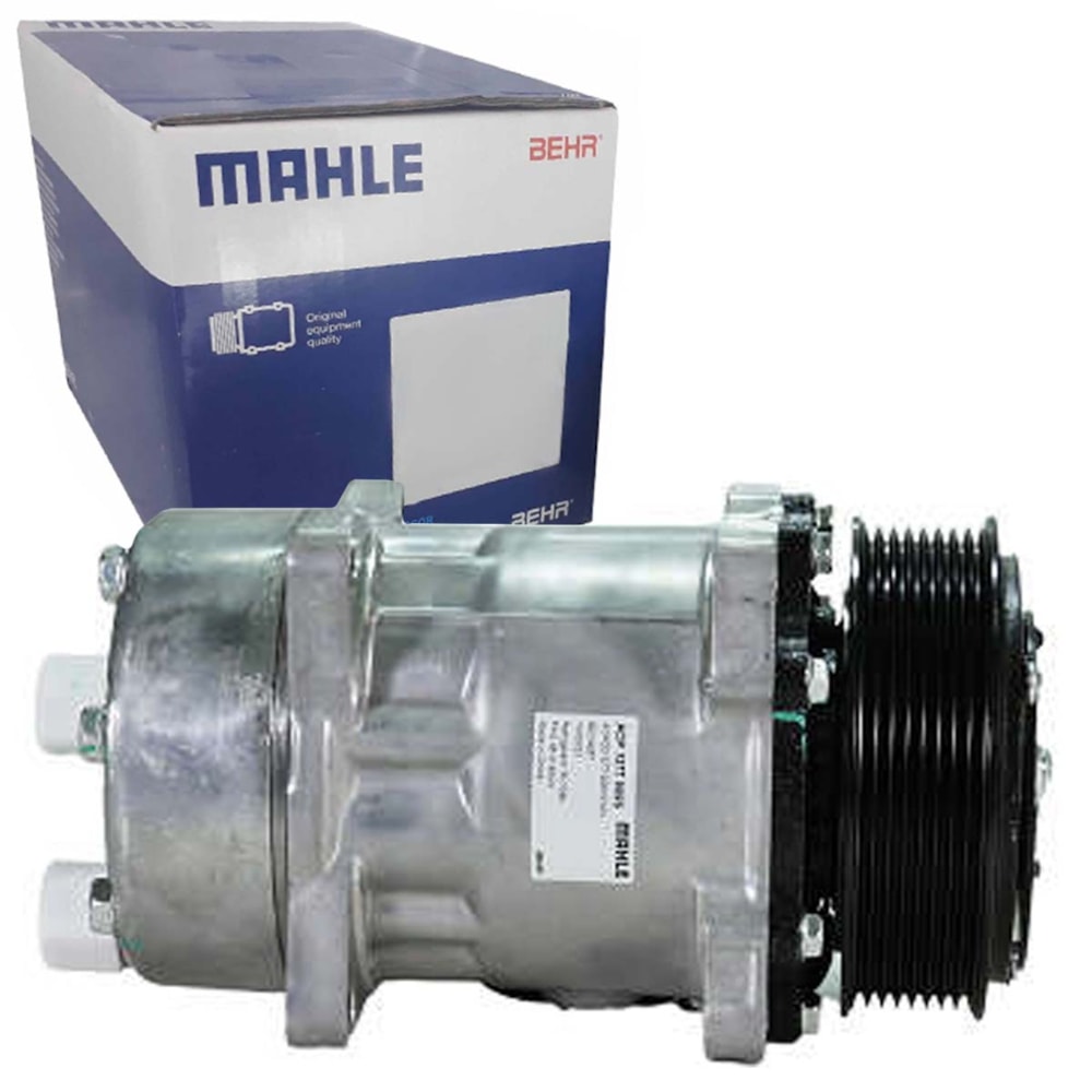 COMPRESSOR AR CONDICIONADO SE7H15 12V PV8 119MM DIESEL - MAHLE COMPRESSOR AR CONDICIONADO SE7H15 12V PV8 119MM DIESEL - MAHLE