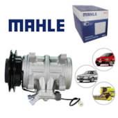 COMPRESSOR AR CONDICIONADO VW VOLKSWAGEN GOL 2000 A 2010 / SANTANA 1997 A 2004 / NEW HOLLAND COLHEITADEIRA 1990 A 2019  - MAHLE