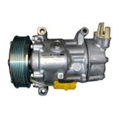 COMPRESSOR CITROEN C3 / PICASSO / BERLINGO / PEUGEOT 206 / 307 / PARTNER / RENAULT CLIO SANDEN SD6V12 - SANDEN