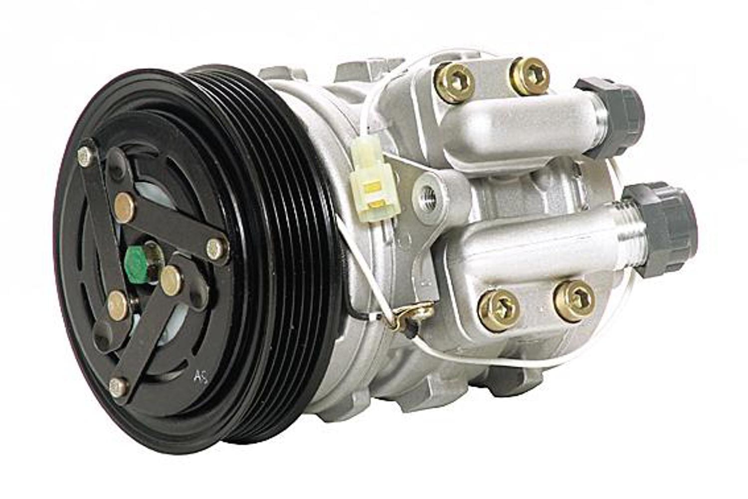 COMPRESSOR DENSO FORD ESCORT ZETEC 10P08 3 ORELHAS R134A POLIA - DENSO