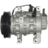 COMPRESSOR HONDA CITY / FIT 2014 EM DIANTE 10SRE11C 5PK 12V PASSANTE - DENSO