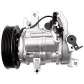 COMPRESSOR HONDA CIVIC 2009 A 2014 10SRE11C 6PK 12V PASSANTE - DENSO