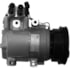 COMPRESSOR HYUNDAI ACCENT 16V 1999 EM DIANTE CVC - DELPHI