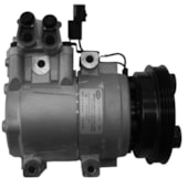 COMPRESSOR HYUNDAI ACCENT 8V 1999 EM DIANTE CVC - DELPHI