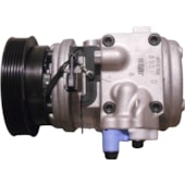 COMPRESSOR HYUNDAI TUCSON 2004 EM DIANTE / KIA SPORTAGE 2004 A 2010 2.7 V6 24V6PK 12V POLIA 125MM - HCC/DOOWON