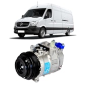 COMPRESSOR MERCEDES BENZ SPRINTER 2002 EM DIANTE SE7PV16 126MM 12V 6PK - PROCOOLER COMPRESSOR MERCEDES BENZ SPRINTER 2002 EM DIANTE SE7PV16 126MM 12V 6PK - PROCOOLER