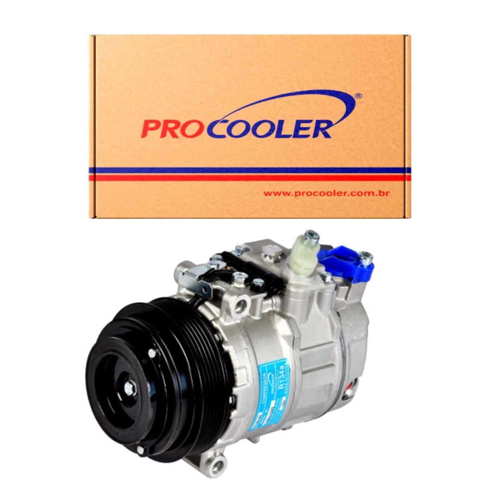 COMPRESSOR MERCEDES BENZ SPRINTER 2002 EM DIANTE SE7PV16 126MM 12V 6PK - PROCOOLER COMPRESSOR MERCEDES BENZ SPRINTER 2002 EM DIANTE SE7PV16 126MM 12V 6PK - PROCOOLER