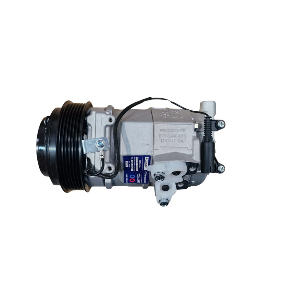 COMPRESSOR MERCEDES BENZ SPRINTER 313 / 413 2010 A 2013 POLIA 120MM 6PK 12V (10S17C) PROCOOLER - LADO ESQUERDO COMPRESSOR MERCEDES BENZ SPRINTER 313 / 413 2010 A 2013 POLIA 120MM 6PK 12V (10S17C) PROCOOLER - LADO ESQUERDO