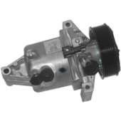 COMPRESSOR NISSAN KICKS 2017 EM DIANTE / MARCH / VERSA 1.0 / 1.6 16V 2011 A 2015 7PK 12V - ORIGINAL