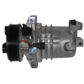 COMPRESSOR NISSAN TIIDA 2008 EM DIANTE / LIVINA 2010 EM DIANTE 6PK 12V - ORIGINAL