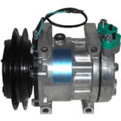 COMPRESSOR PARA 7H13 U7360 24 VOLTS MAQ CASE IH/ RETRO ESCAVADEIRA CATERPILLAR 321/ KOMATSU WA470/ NEW HOLLAND LB-90/ E2 - PROCOOLER