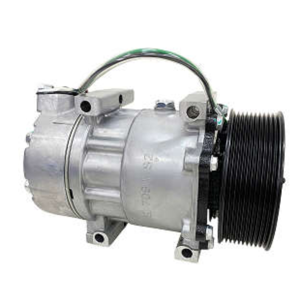 COMPRESSOR PARA SCANIA 124 SERIES LINHA P /G /R DIESEL SD7H15 PV10 120MM 2009 A 2019 - MAHLE COMPRESSOR PARA SCANIA 124 SERIES LINHA P /G /R DIESEL SD7H15 PV10 120MM 2009 A 2019 - MAHLE