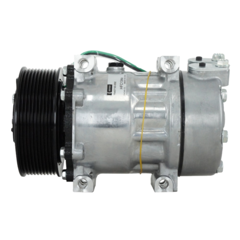 COMPRESSOR PARA SCANIA 2013 EM DIANTE 24V 10PK MAGNETICO 2 FIOS - DENSO