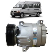 COMPRESSOR RENAULT MASTER 2.5 2008 A 2012 7PK 3FP - DELPHI