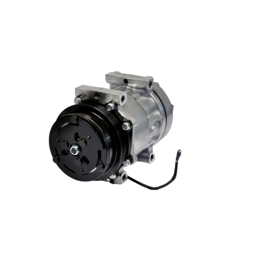COMPRESSOR SANDEN 7H15 (4 PASS) CASE/NEW HOLLAND POLIA 4PK12V IMPORTADO - PROCOOLER COMPRESSOR SANDEN 7H15 (4 PASS) CASE/NEW HOLLAND POLIA 4PK12V IMPORTADO - PROCOOLER