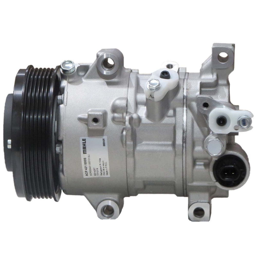 COMPRESSOR TOYOTA COROLLA 1.8 / 2.0 2011 EM DIANTE FLEX MANUAL OU AUTOMATICO 6PK 12V
 - MAHLE
