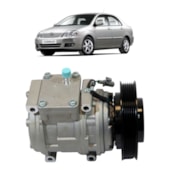 COMPRESSOR TOYOTA COROLLA 2002 A 2007 10P15C IMPORTADO - PROCOOLER COMPRESSOR TOYOTA COROLLA 2002 A 2007 10P15C IMPORTADO - PROCOOLER