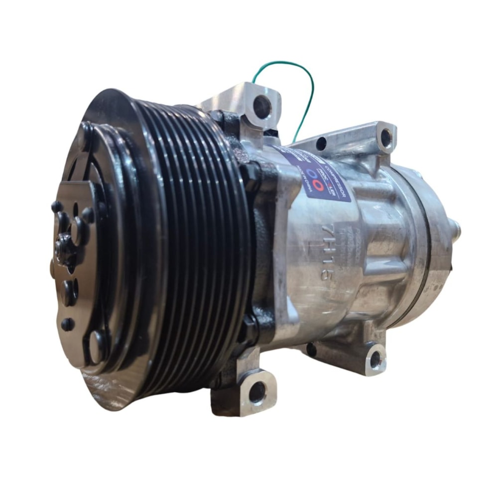 COMPRESSOR VOLVO FH / FM / NH 380 / 400 / 480 / 520 / 540 / 550 / 580 / 610 / 660 SANDEN SE7H15 8PK 4F 24V POLIA 132MM - PROCOOLER COMPRESSOR VOLVO FH / FM / NH 380 / 400 / 480 / 520 / 540 / 550 / 580 / 610 / 660 SANDEN SE7H15 8PK 4F 24V POLIA 132MM - PROCOOLER