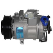 COMPRESSOR VW FOX / POLO 2002 EM DIANTE 6SEU14C 6PK 110MM (PASSANTE / VARIAVEL) - PROCOOLER COMPRESSOR VW FOX / POLO 2002 EM DIANTE 6SEU14C 6PK 110MM (PASSANTE / VARIAVEL) - PROCOOLER